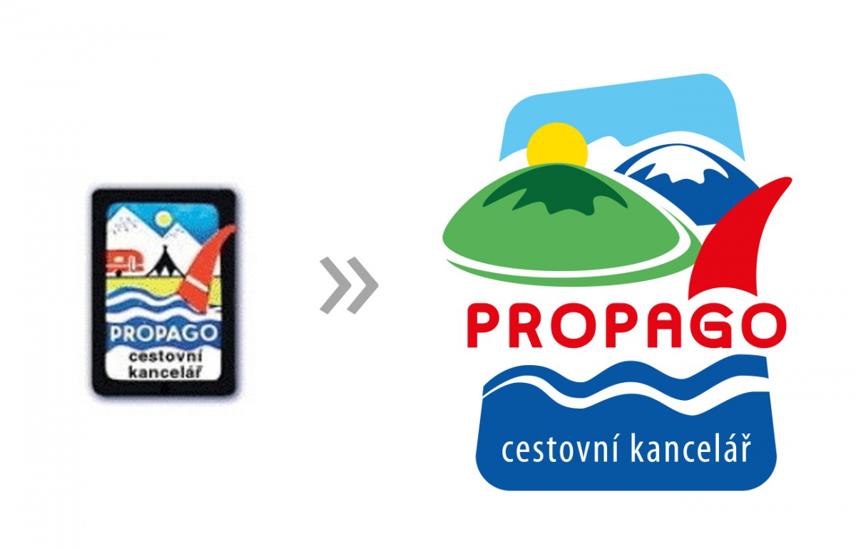 Propago - redesign loga Propago