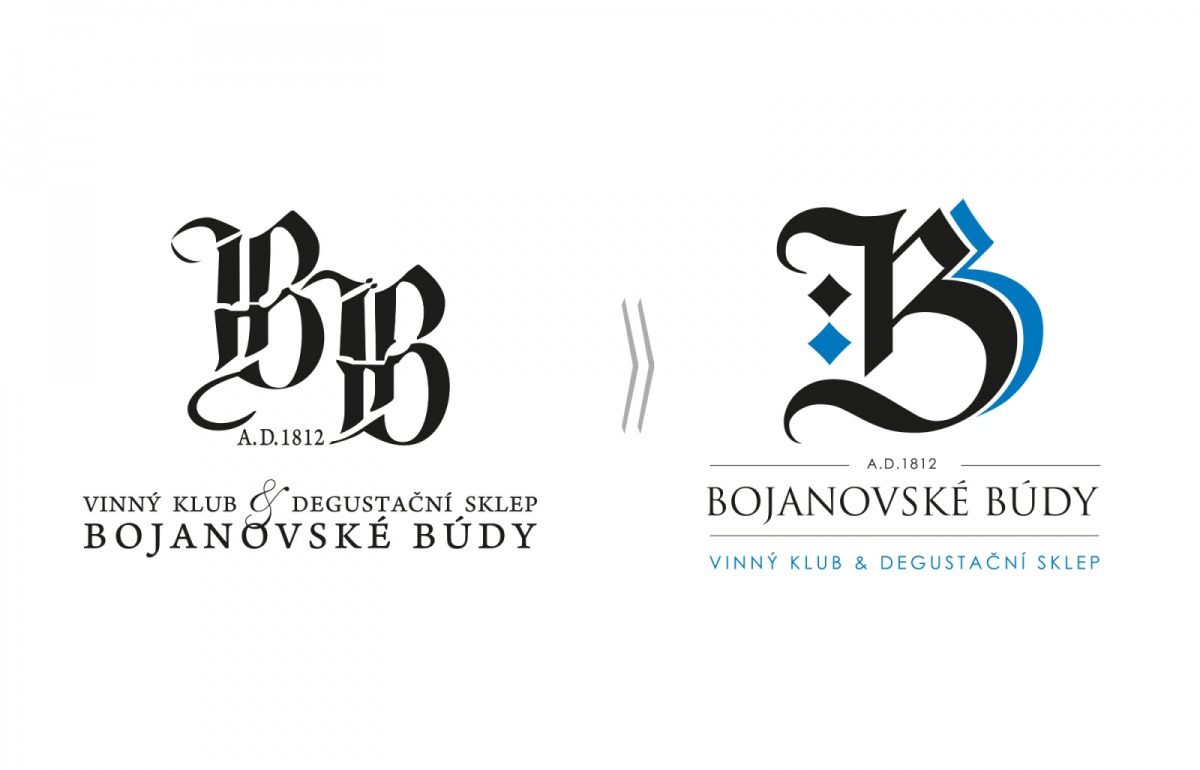 Bojanovské Búdy - redesign loga