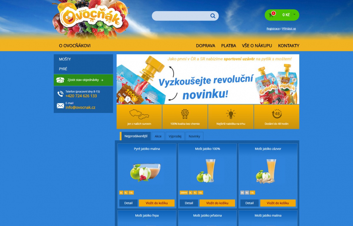 Ovocňák e-shop